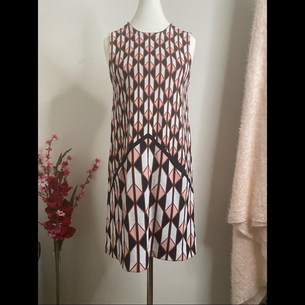 Rachel Roy Cupid Jacquard Print Dress